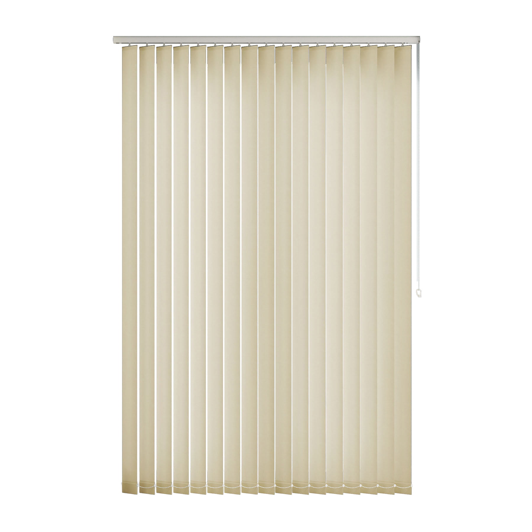 Light Beige Vertical Blinds Butter Handmade In The Uk 